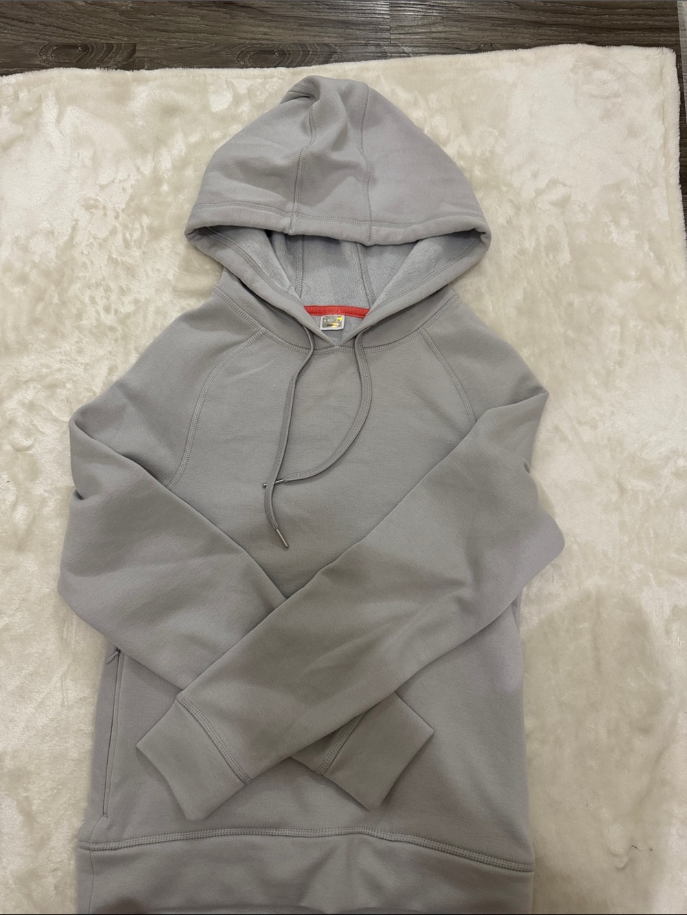 Diadora Gray Pullover Hoodie Sweatshirt